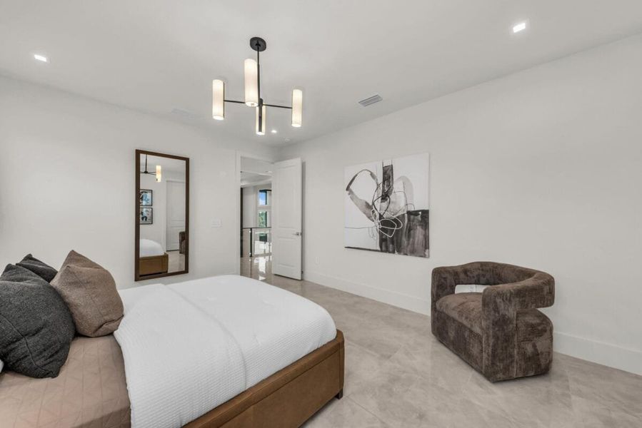 Furnished interior in a model home at Legends Bay in Bradenton (Image 162).