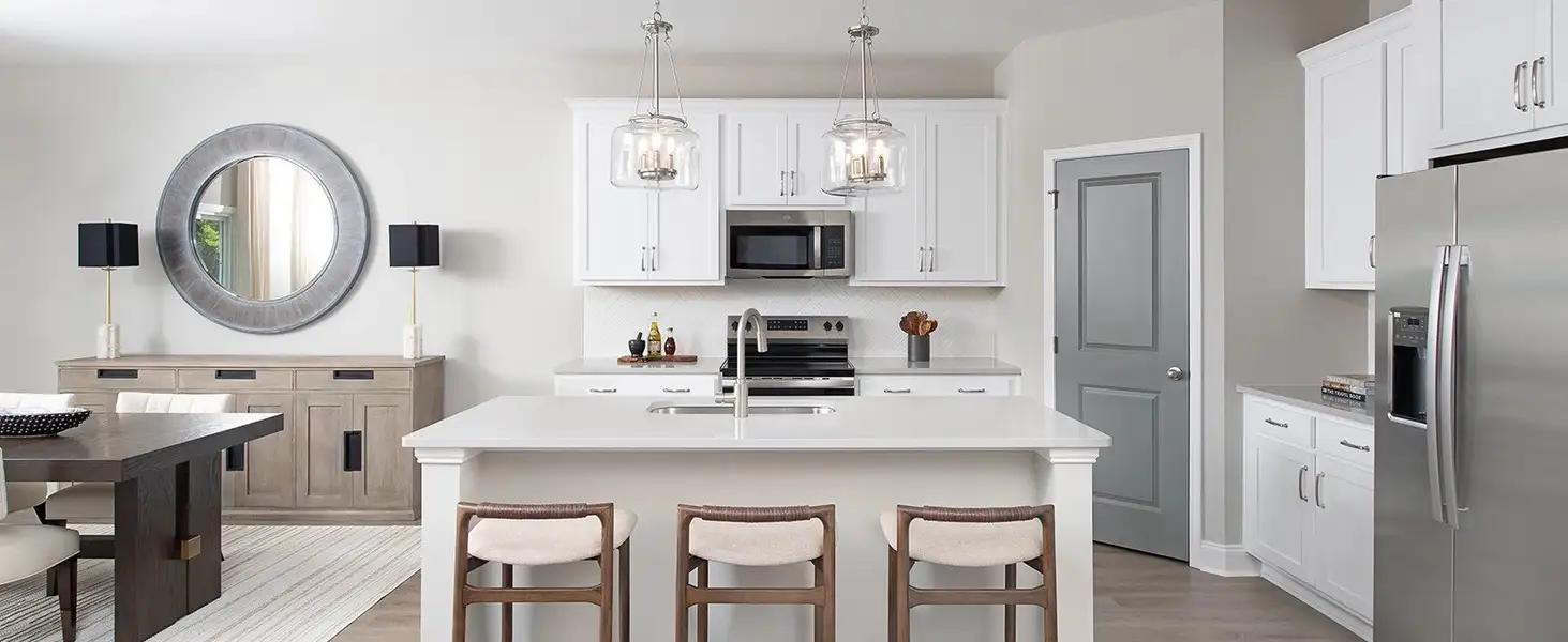 Furnished interior in a model home at Ascent at Arbor Ridge in La Vergne (Image 5).