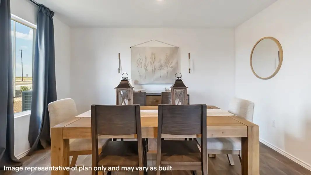 Furnished interior in a model home at Pari Estates in Lubbock (Image 4). Furnished interior in a model home at Pari Estates in Lubbock (Image 4).