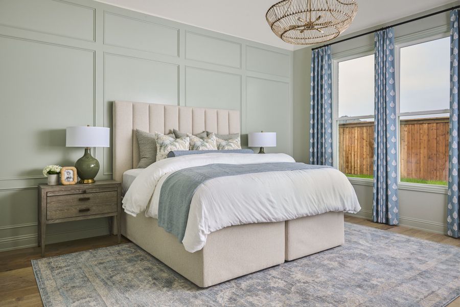 Furnished interior in a model home at The Homestead in Rockwall (Image 7). Furnished interior in a model home at The Homestead in Rockwall (Image 7).