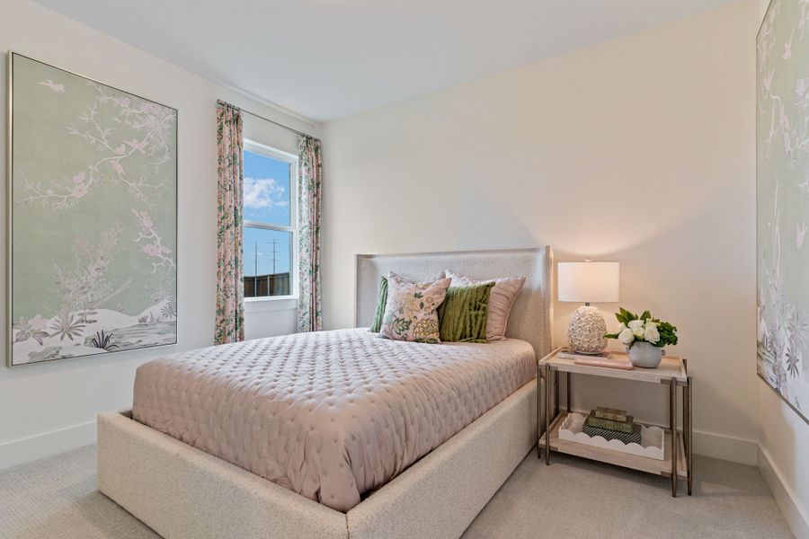 American Legend Homes' 40' model in Wellington - Bedroom American Legend Homes' 40' model in Wellington - Bedroom