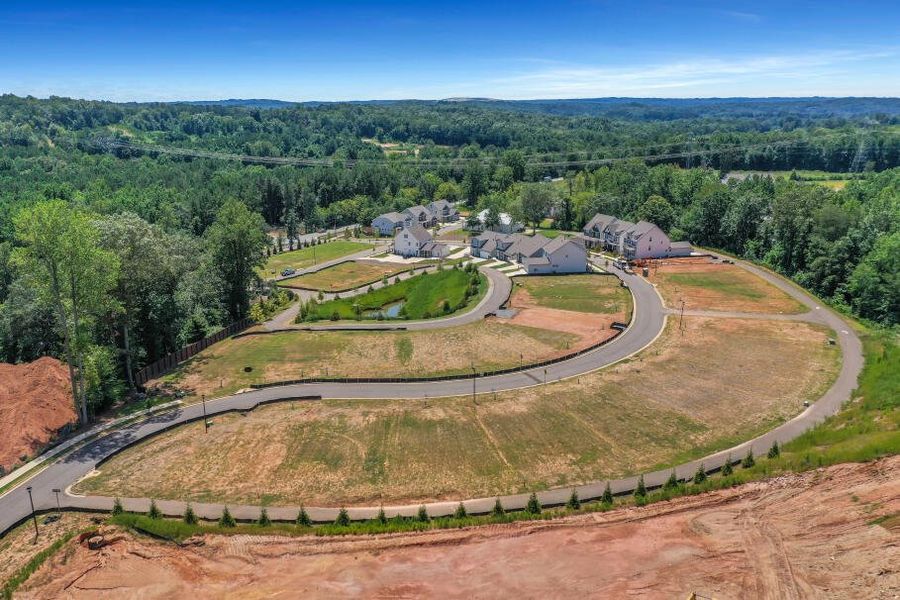 Site preparation and early development at Marble Tree in Ball Ground, GA (Image 39).