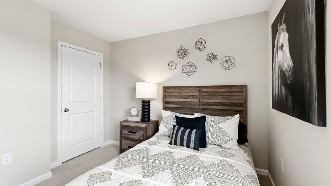 Furnished interior in a model home at Treemont Commons in Wellford (Image 25).