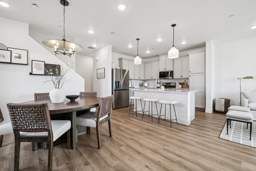 Furnished interior in a model home at Timnath Ranch Townhomes in Timnath (Image 25). Furnished interior in a model home at Timnath Ranch Townhomes in Timnath (Image 25).