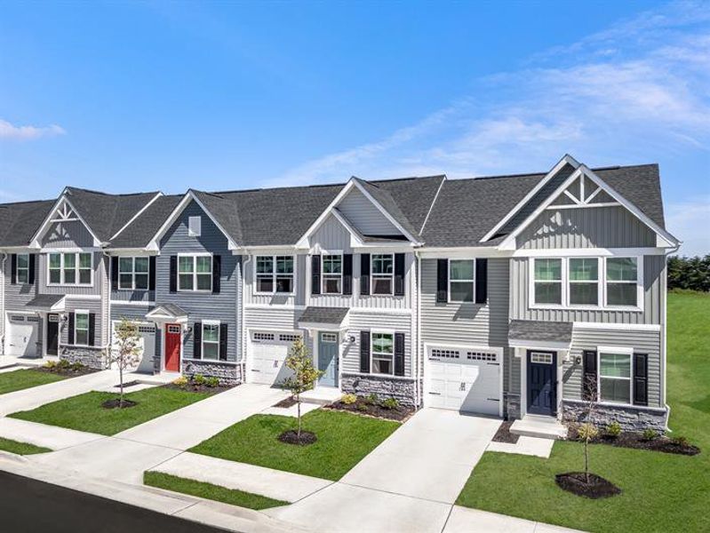 Own a new low-maintenance villa with a first-floor owner's suite!