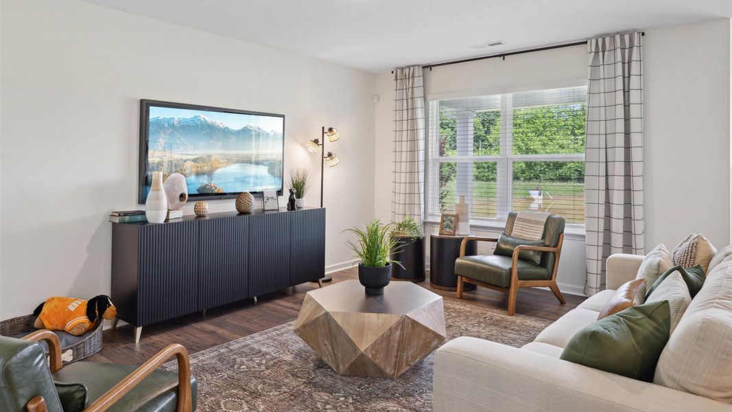 Furnished interior in a model home at Isabel Estates in Knoxville (Image 8).