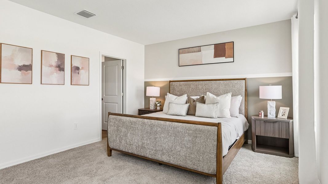 Furnished interior in a model home at Brookside in Ruskin (Image 48). Furnished interior in a model home at Brookside in Ruskin (Image 48).