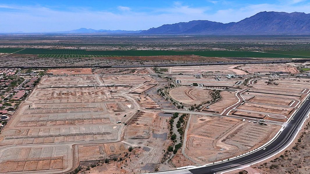 Site preparation and early development at Upper Canyon in Phoenix, AZ (Image 81).