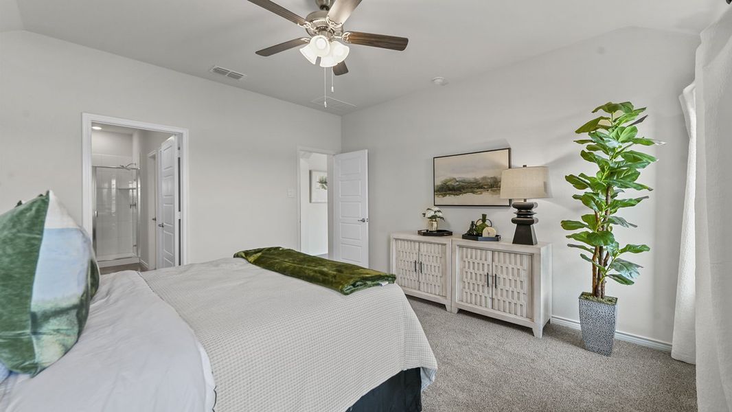 Furnished interior in a model home at Silverado in Aubrey (Image 49). Furnished interior in a model home at Silverado in Aubrey (Image 49).