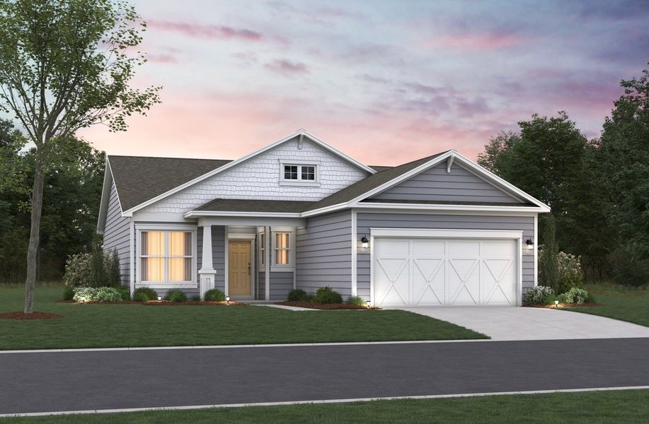 Front exterior of a home in the Sunset Landing community, located in Little River, SC (Image 4).