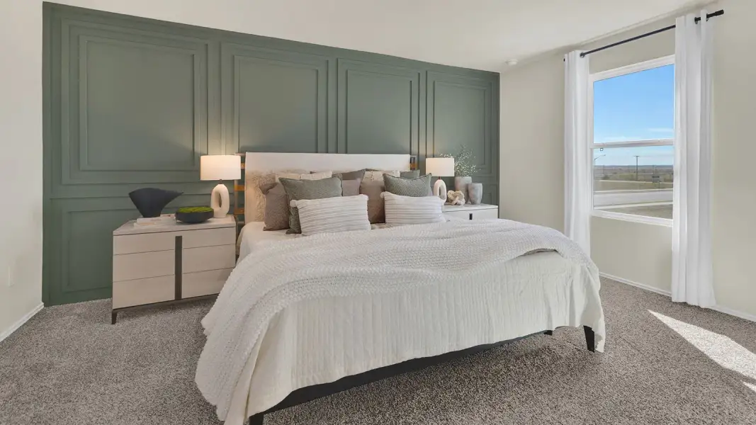 Furnished interior in a model home at Hymeadow in Maxwell (Image 6). Furnished interior in a model home at Hymeadow in Maxwell (Image 6).