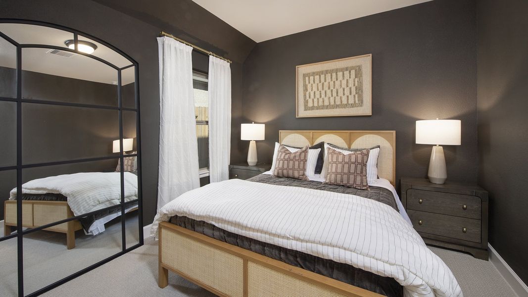 Furnished interior in a model home at Wildtree 40' in Magnolia (Image 24). Furnished interior in a model home at Wildtree 40' in Magnolia (Image 24).