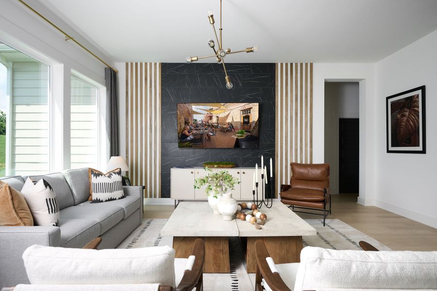 Furnished interior in a model home at Heritage Green – The Signature Collection in Columbia (Image 8). Furnished interior in a model home at Heritage Green – The Signature Collection in Columbia (Image 8).