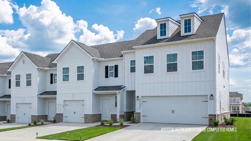 Townhome Building 1 with gorgeous Luca end-unit