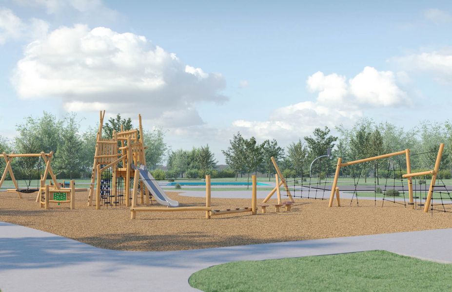 Conceptual Community Photos for Nicholson Ranch in Lavon, TX