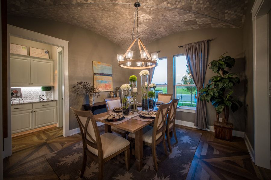 Furnished interior in a model home at The Ranches at TerraVista in Victoria (Image 11). Furnished interior in a model home at The Ranches at TerraVista in Victoria (Image 11).