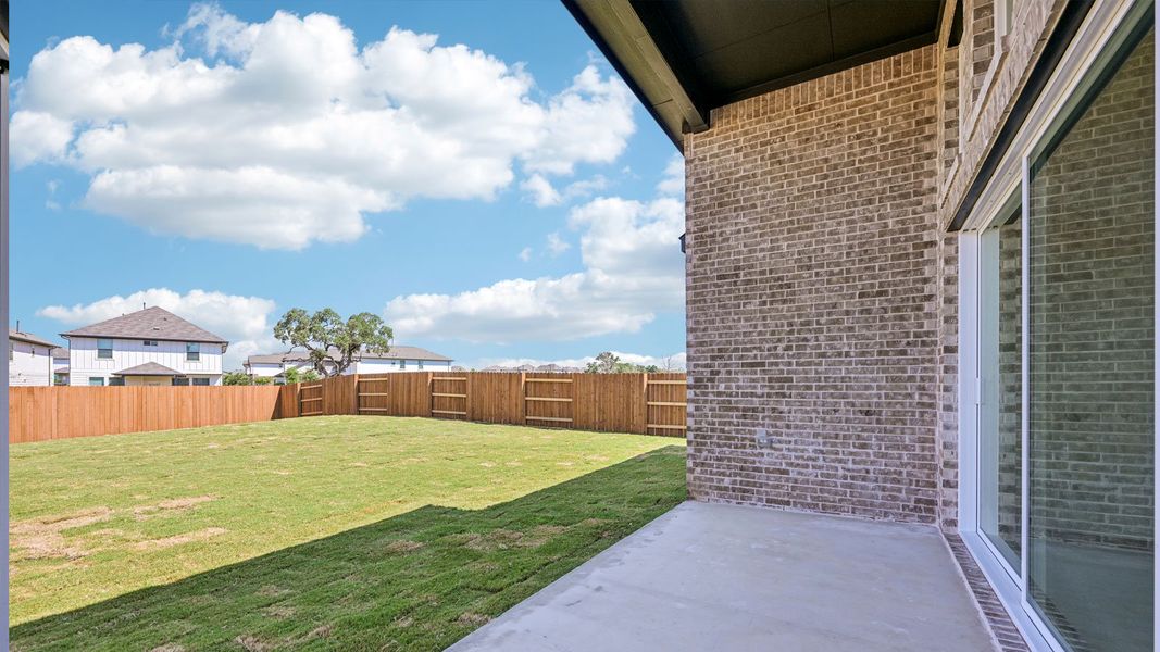 Exterior details of a home in The Enclave at Bar W Ranch, Leander (Image 7).