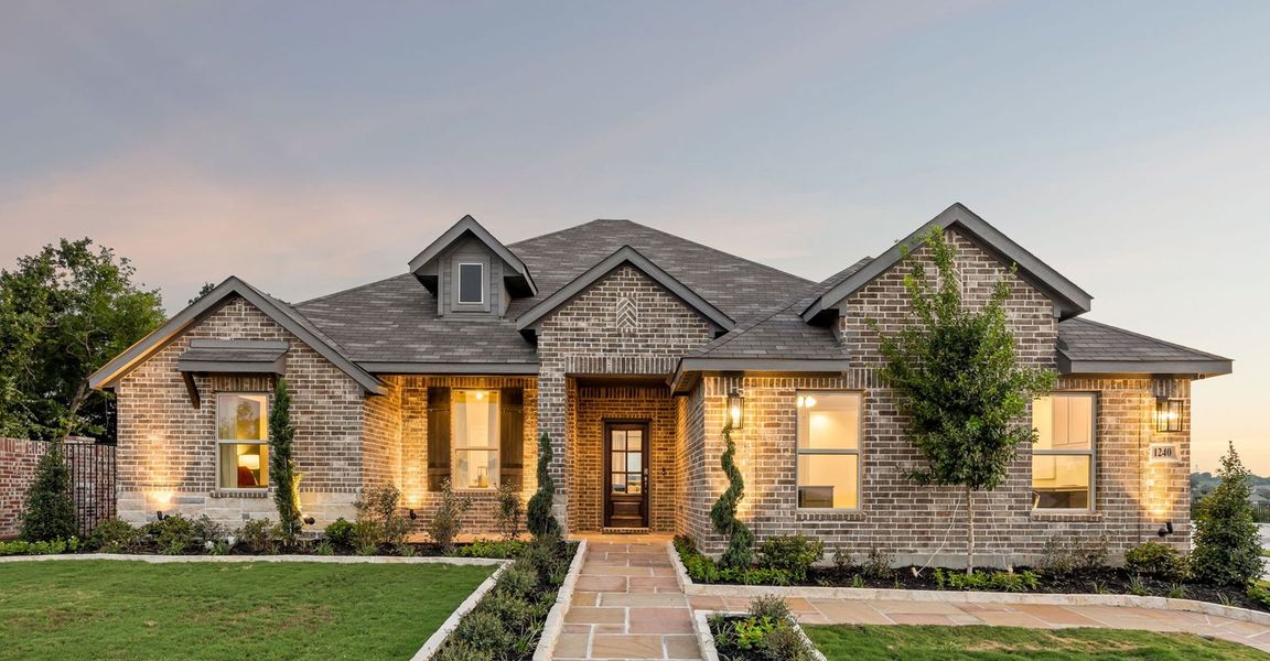 Front exterior of a home in the Mountain Valley Lake community, located in Burleson, TX (Image 5). Front exterior of a home in the Mountain Valley Lake community, located in Burleson, TX (Image 5).
