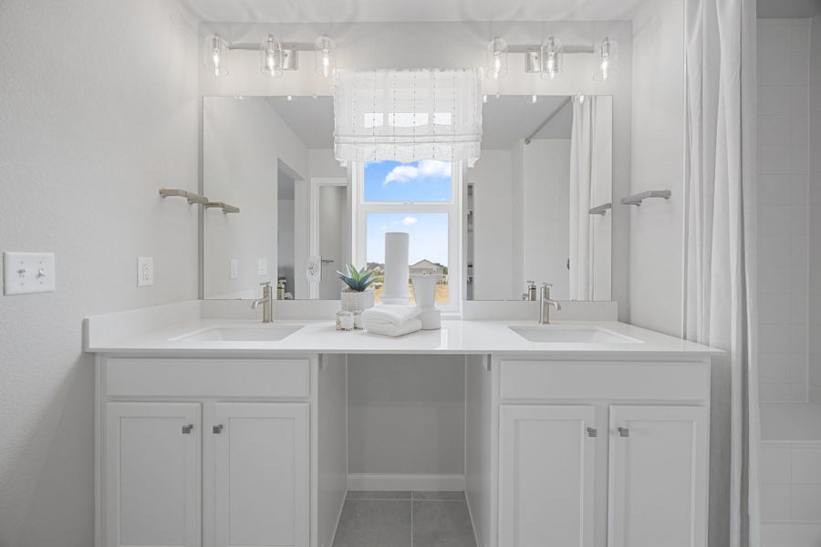Furnished interior in a model home at Pintail Commons at Johnstown Village in Johnstown (Image 14). Furnished interior in a model home at Pintail Commons at Johnstown Village in Johnstown (Image 14).
