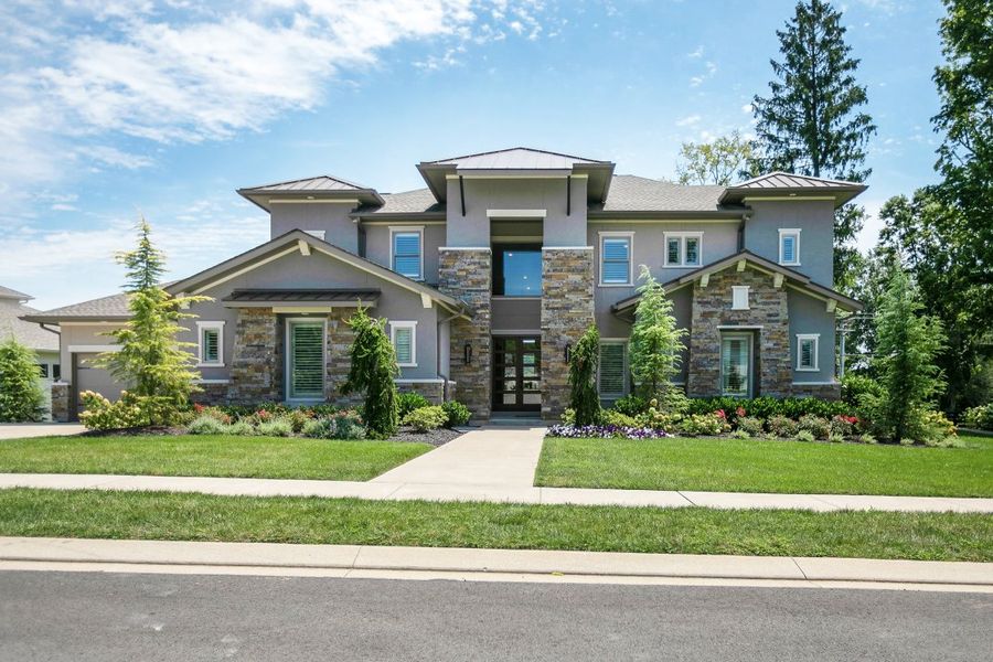 Front exterior of a home in the Lookaway Farms community, located in Franklin, TN (Image 4).
