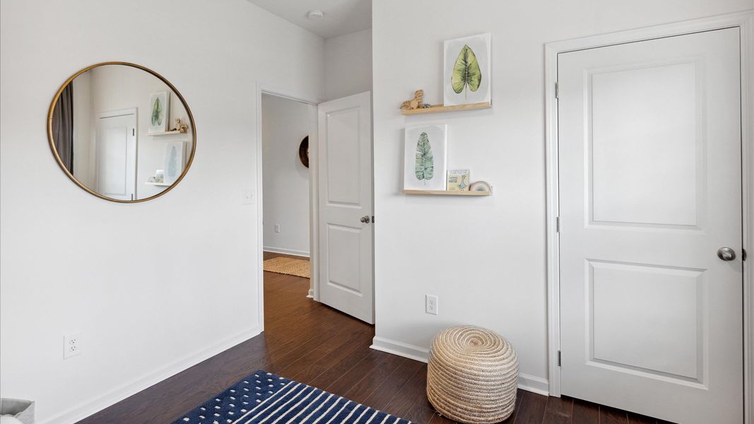 Furnished interior in a model home at Saint Andrews Garth in Kingsport (Image 21).