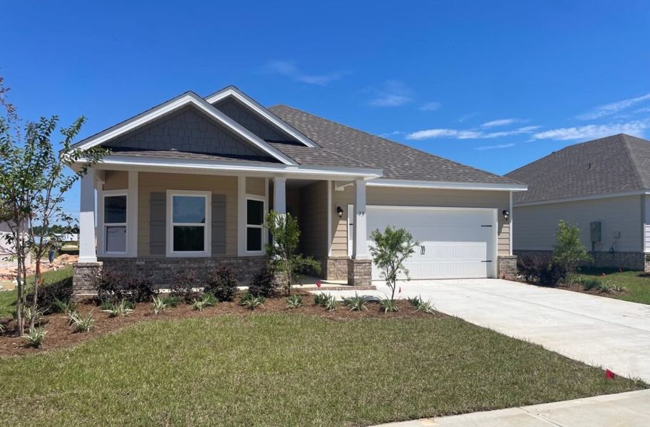 Front exterior of a home in the Natureview community, located in Freeport, FL (Image 13). Front exterior of a home in the Natureview community, located in Freeport, FL (Image 13).