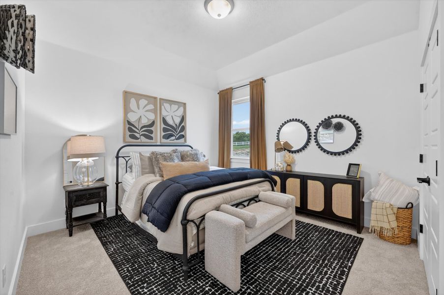 Furnished interior in a model home at Zion Valley in Poolville (Image 22).