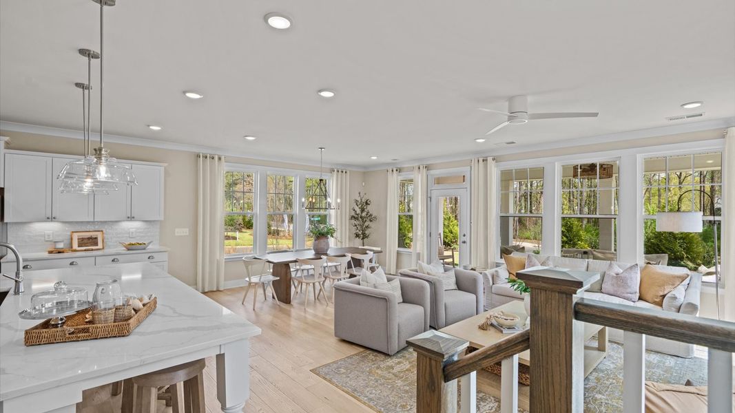 Furnished interior in a model home at Provisions at Courtland in Sanford (Image 36). Furnished interior in a model home at Provisions at Courtland in Sanford (Image 36).