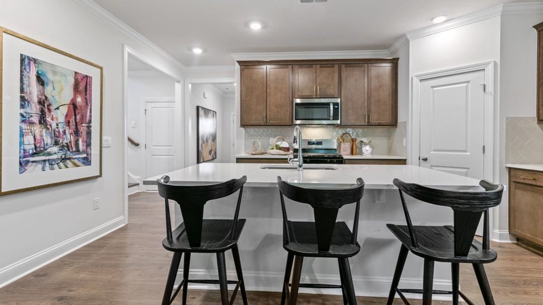 Furnished interior in a model home at Horton Park in Apex (Image 16). Furnished interior in a model home at Horton Park in Apex (Image 16).