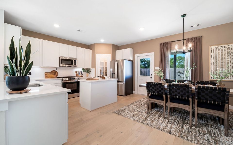 Furnished interior in a model home at Steed Landing in Texas City (Image 24). Furnished interior in a model home at Steed Landing in Texas City (Image 24).