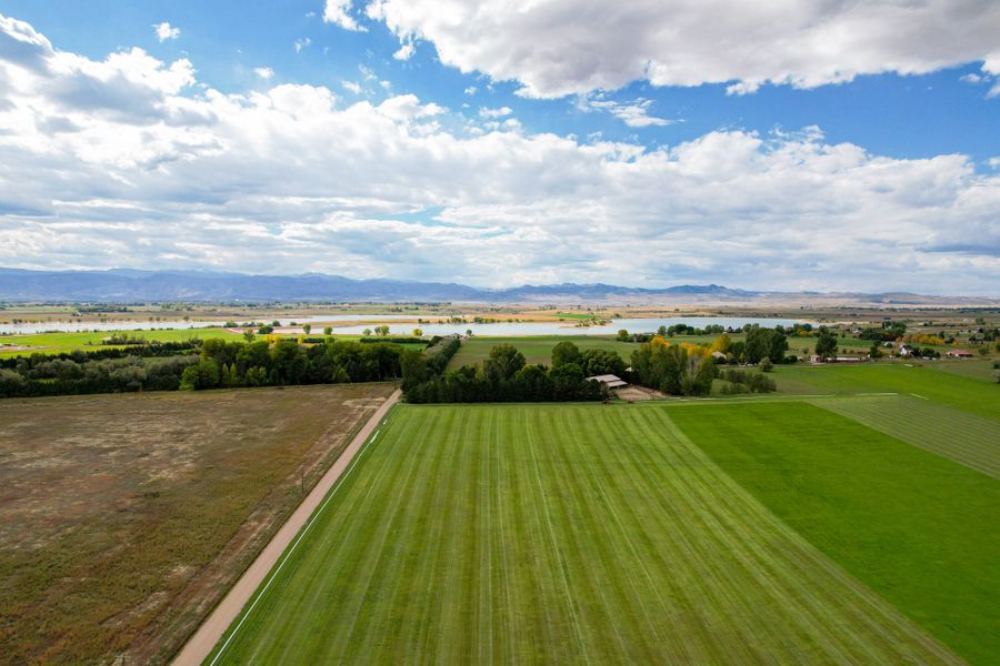 Aerial - Nearby Land