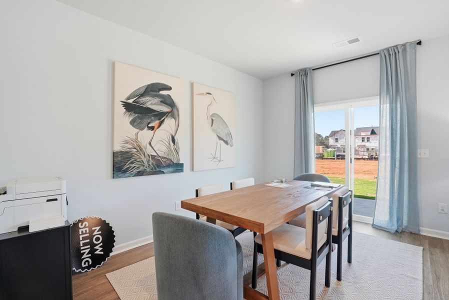 Furnished interior in a model home at Towns at Lake Greenwood in Greenwood (Image 20).