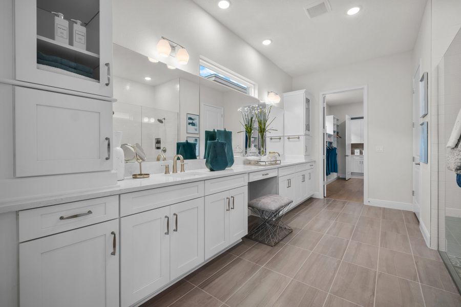 Furnished interior in a model home at Ridgehaven in Ormond Beach (Image 26).