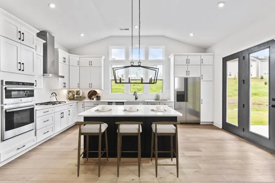 Furnished interior in a model home at Brookshale in Cumming (Image 15).