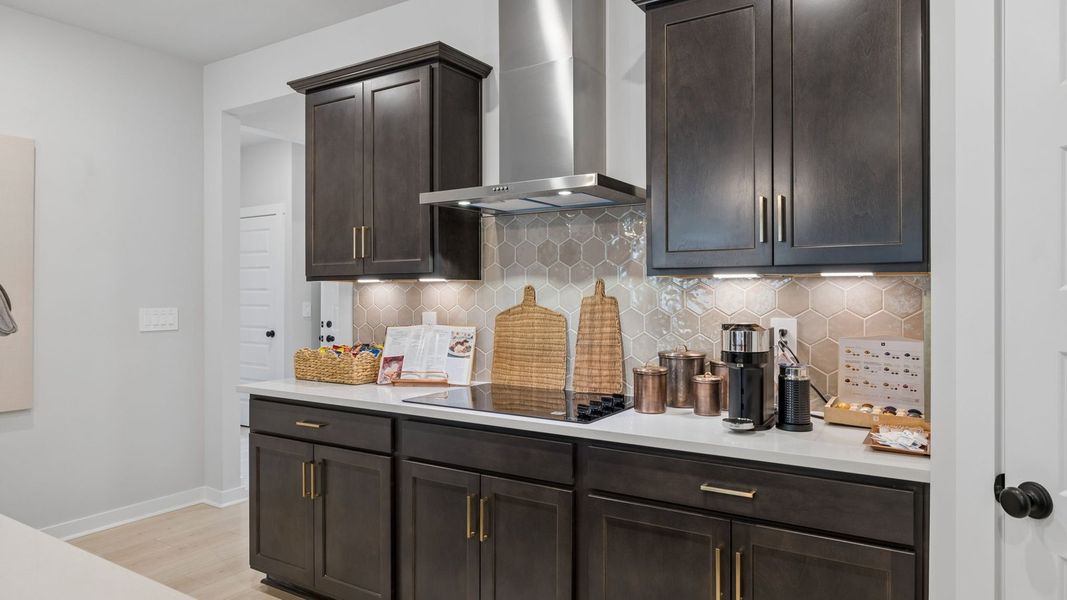 Furnished interior in a model home at Reserve at Hickory Ridge in Columbia (Image 28).
