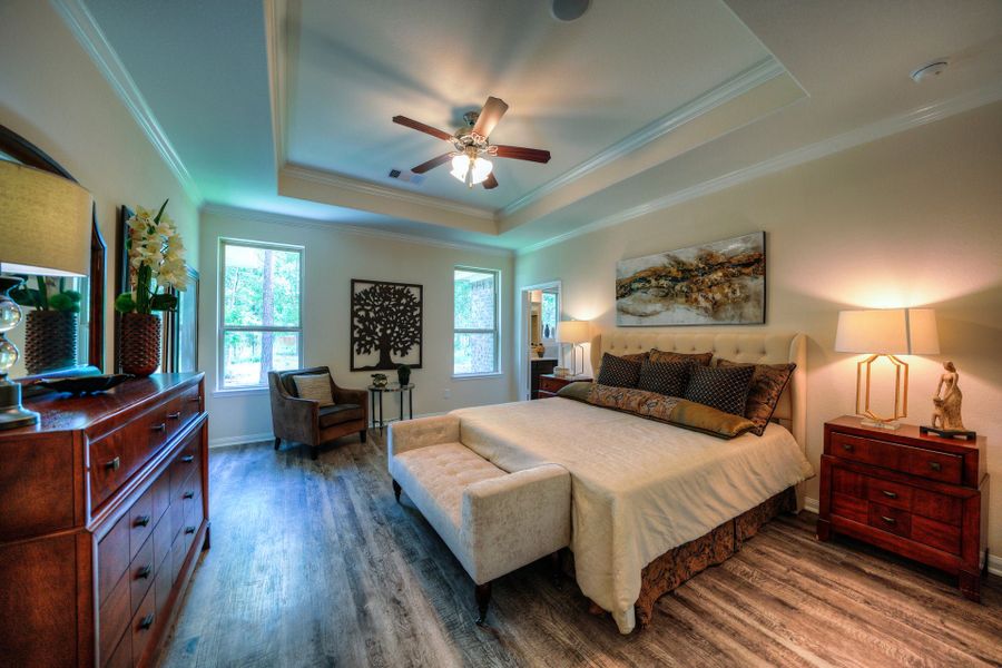 Furnished interior in a model home at Encino Estates in Dayton (Image 20). Furnished interior in a model home at Encino Estates in Dayton (Image 20).