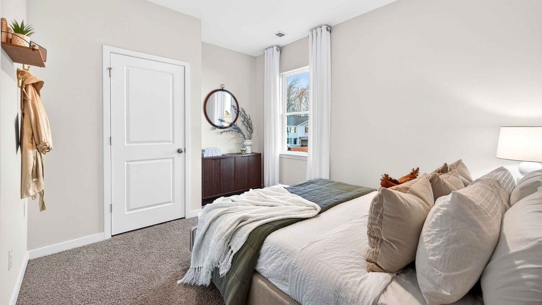 Furnished interior in a model home at Stanton in Richburg (Image 22).