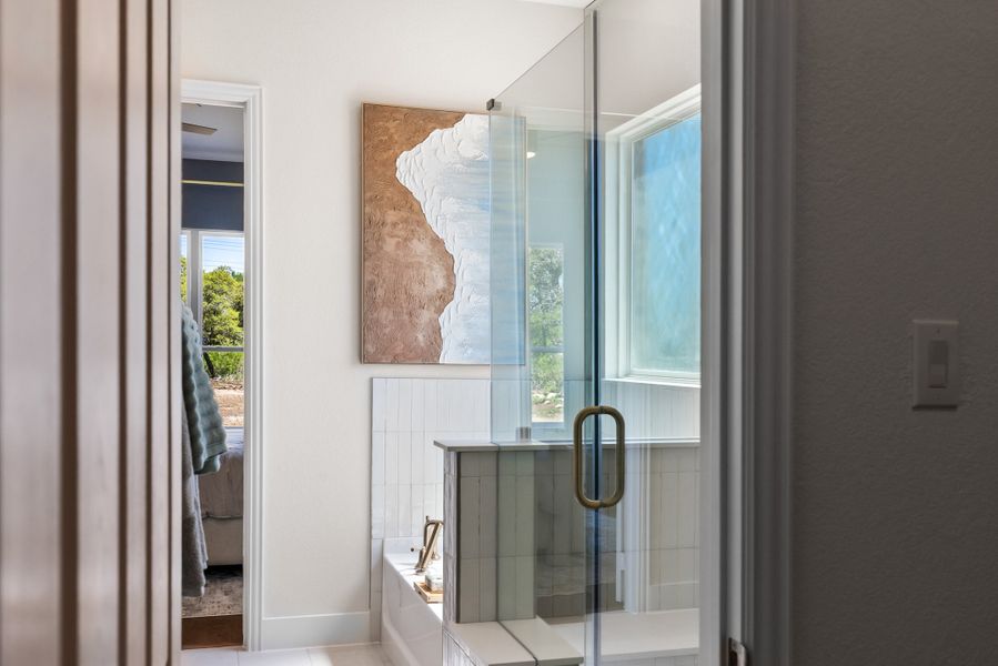 Furnished interior in a model home at Calhoun Acres in Azle (Image 26).