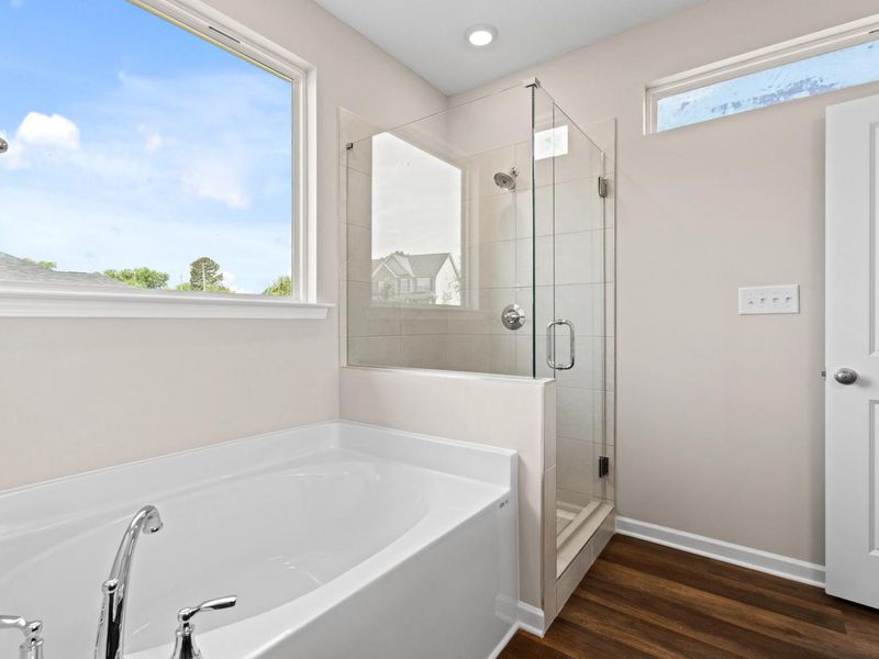 Furnished interior in a model home at Ivy Glen in Perry (Image 11). Furnished interior in a model home at Ivy Glen in Perry (Image 11).