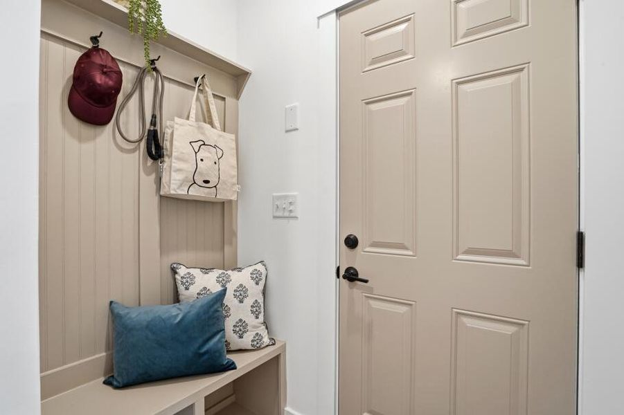 Furnished interior in a model home at Waterford Commons in Rock Hill (Image 43).