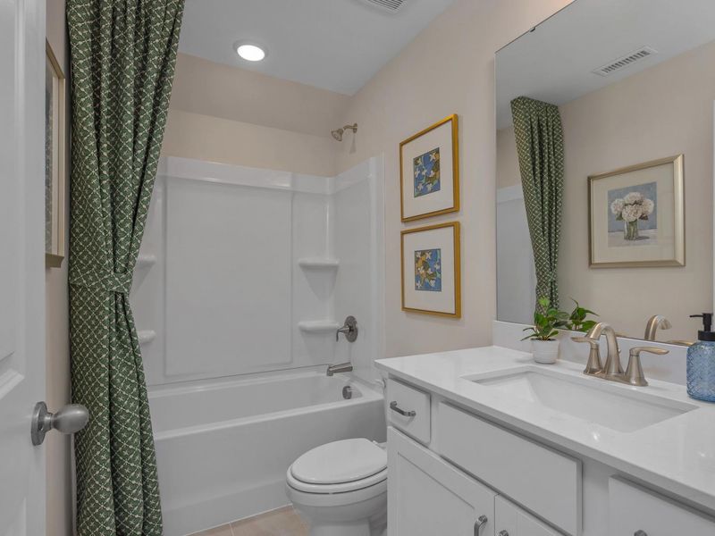 Furnished interior in a model home at Sage on North Main in Wake Forest (Image 30). Furnished interior in a model home at Sage on North Main in Wake Forest (Image 30).