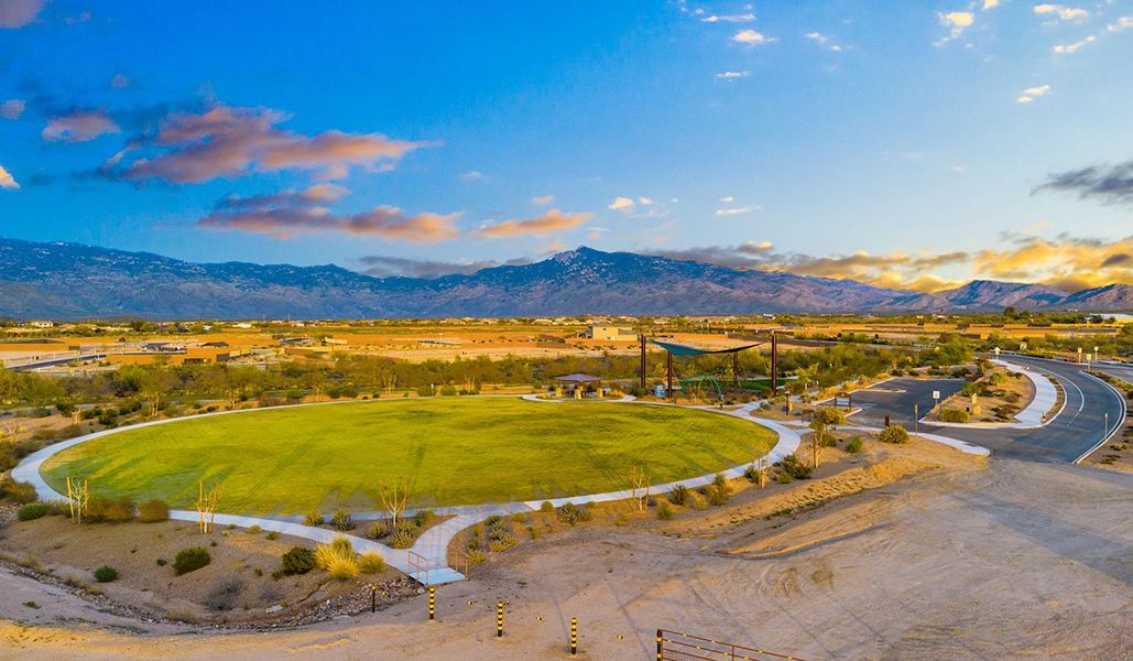Natural surroundings and green spaces near The Oasis at Rocking K in Vail, AZ (Image 37).