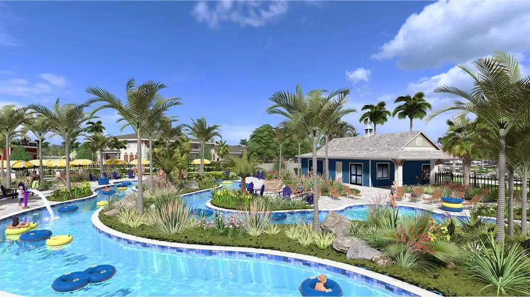 Tuckers Cove Amenity Splashpark Lazy River