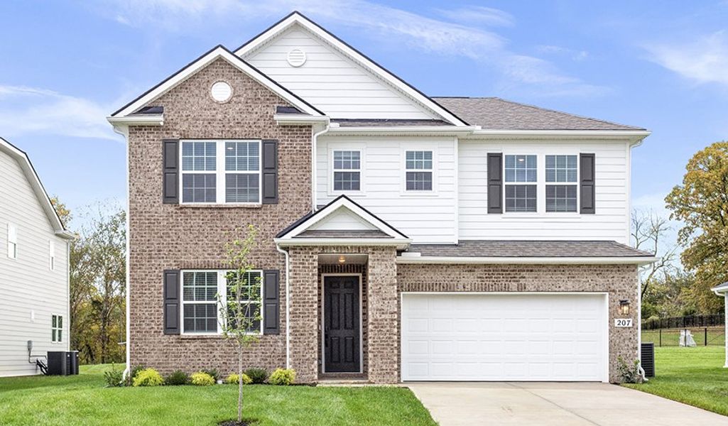 Front exterior of a home in the Catelonia community, located in Mount Juliet, TN (Image 3). Front exterior of a home in the Catelonia community, located in Mount Juliet, TN (Image 3).