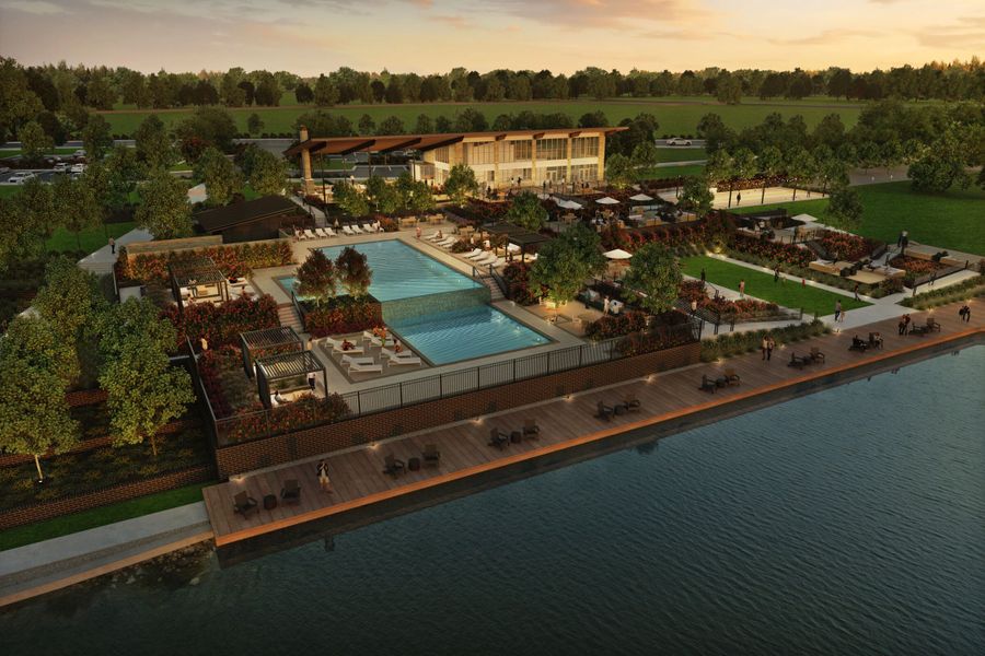 Amenity Center Rendering Amenity Center Rendering