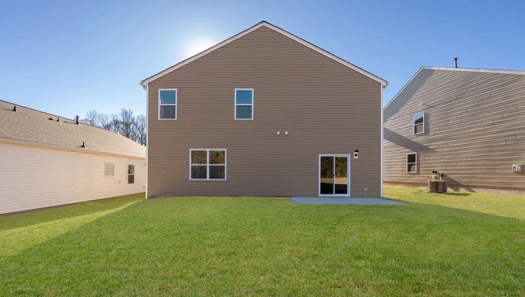 Front exterior of a home in the Woodhaven community, located in Spartanburg, SC (Image 2).