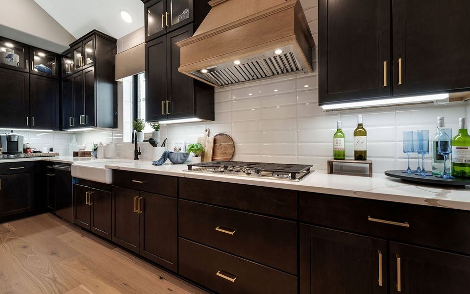 Furnished interior in a model home at Green Meadows in Celina (Image 28).