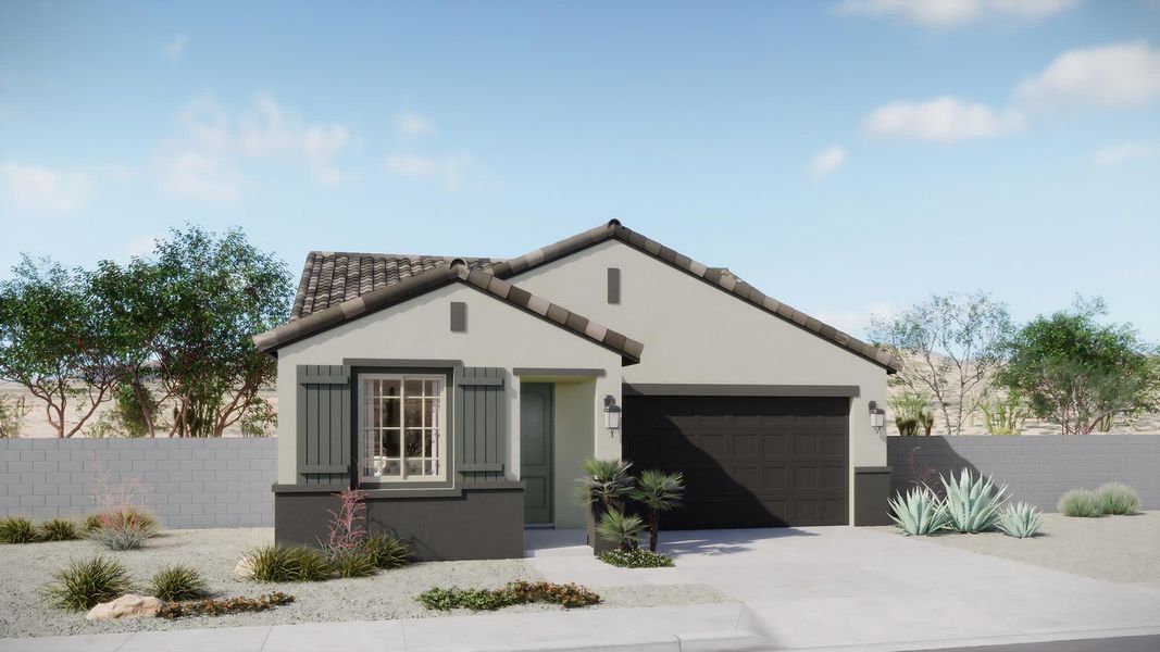 Spanish Elevation | Gemini at Rialta | New Homes in Mesa, AZ by Landsea Homes