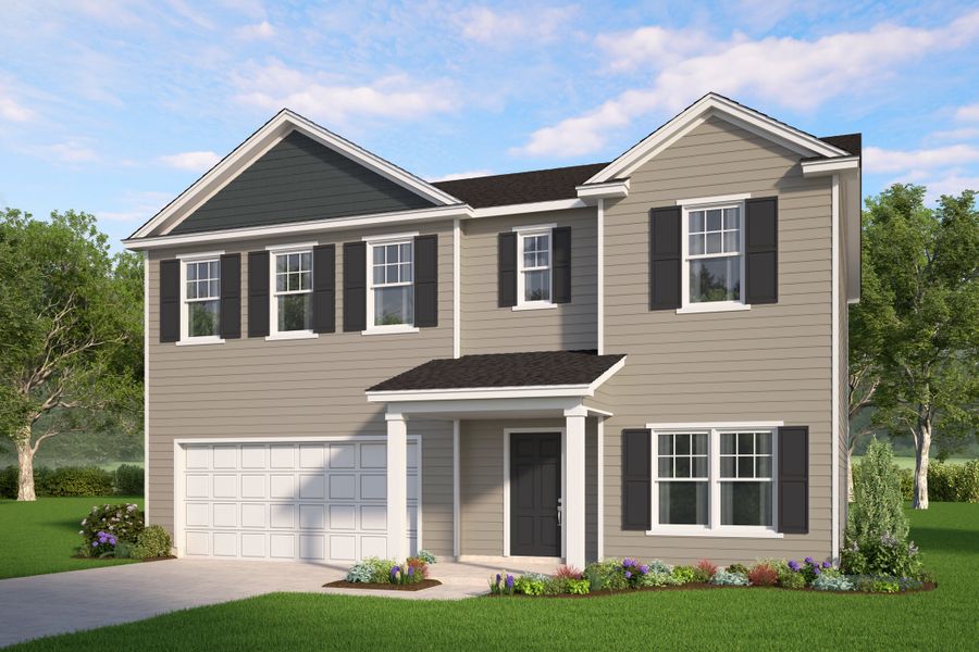 Front exterior of a home in the Sweetwater community, located in Brunswick, GA (Image 9).