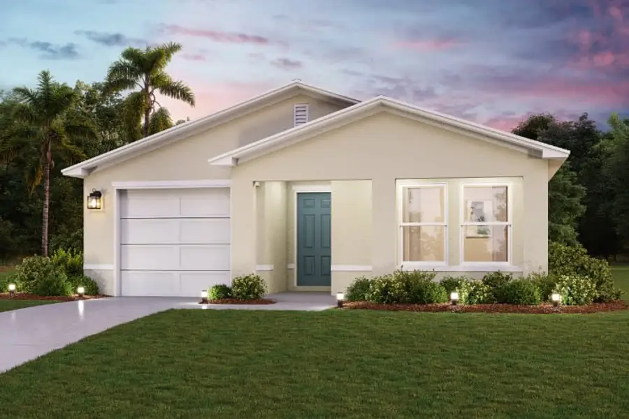 A house with a lawn. A house with a lawn.